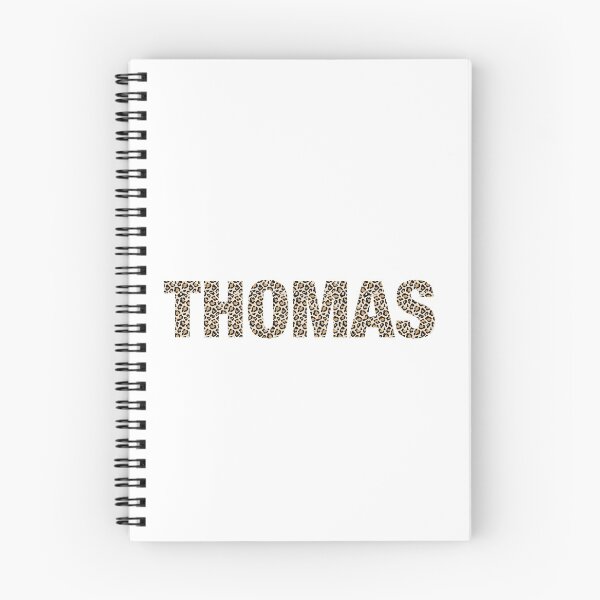 Item preview, Thomas name Thomas leopard pattern my name is Thomas gift birthday holiday anniversary Essential Inspiration Joy Mood Funny designed and sold by DesignByHeartUK.