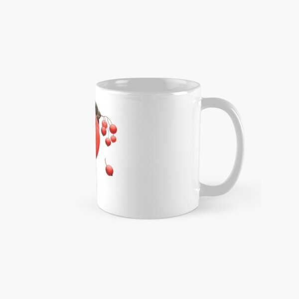 Item preview, Red Robin Bird with Berries. Vibrant Red Bird and Berries designed and sold by silviaol.