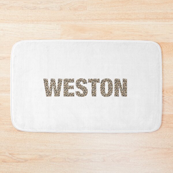 Item preview, Weston name Weston leopard pattern my name is Weston gift birthday holiday anniversary Essential Inspiration Joy Mood Funny designed and sold by DesignByHeartUK.