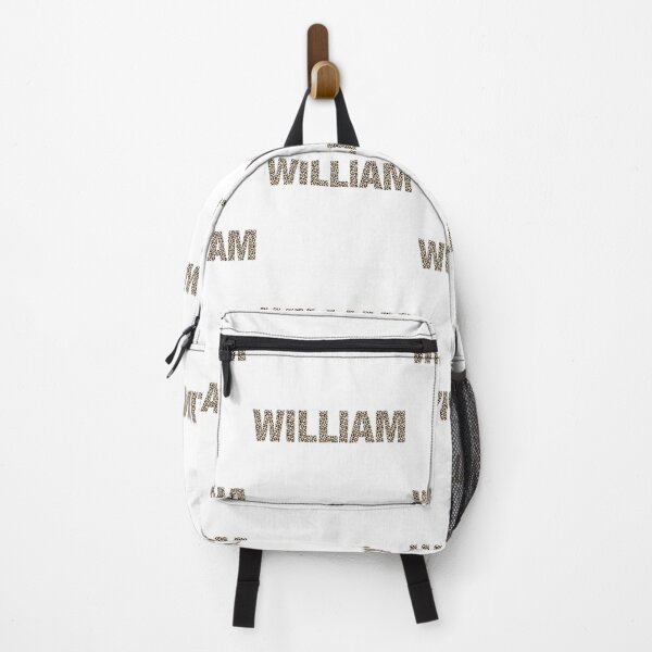 Item preview, William name William leopard pattern my name is William gift birthday holiday anniversary Essential Inspiration Joy Mood Funny designed and sold by DesignByHeartUK.