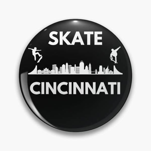 Item preview, Skate Cincinnati Skateboard Fans Nasty Nati City Skaters  designed and sold by BadLatitude.