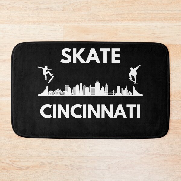 Item preview, Skate Cincinnati Skateboard Fans Nasty Nati City Skaters  designed and sold by BadLatitude.