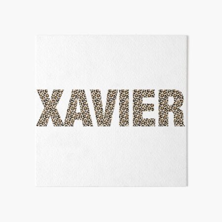Xavier Family Crest Canvas Print | Zazzle