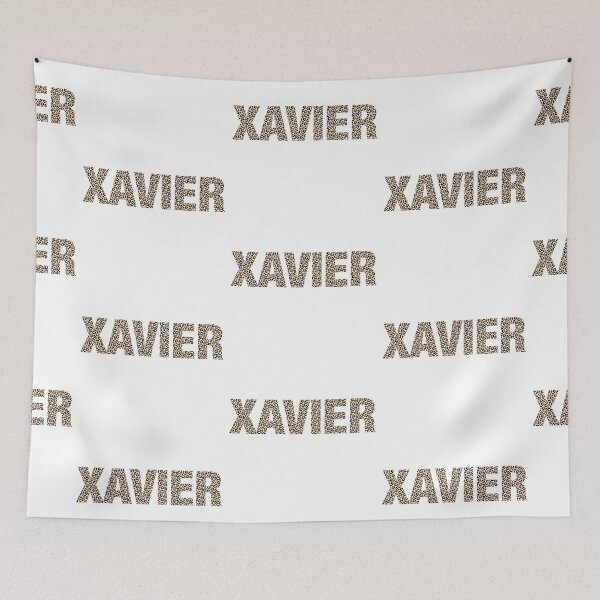 Item preview, Xavier name Xavier leopard pattern my name is Xavier gift birthday holiday anniversary Essential Inspiration Joy Mood Funny designed and sold by DesignByHeartUK.