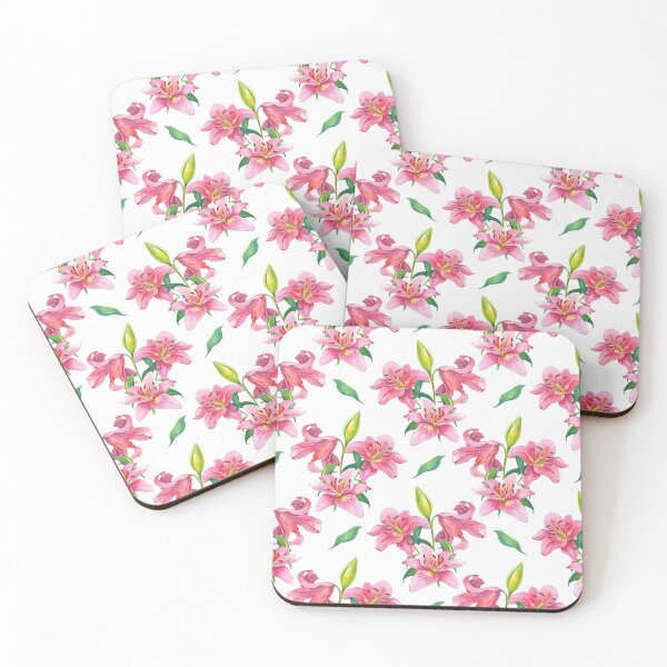Item preview, Gorgeous Pink Iris Flowers Botanical Floral  designed and sold by silviaol.