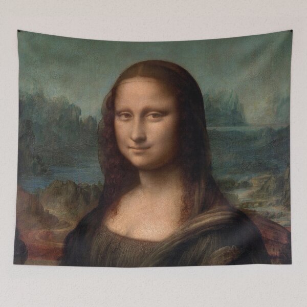 Item preview, Mona Lisa. Leonardo da Vinci's Portrait of Mona Lisa del Giocondo (1503–1506) designed and sold by IMPHives.