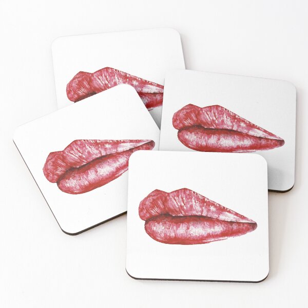 Item preview, Red Lips Painting Design designed and sold by BestStckrz.