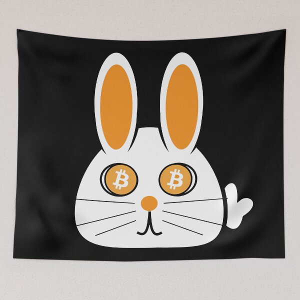 Item preview, Bitcoin Bunny designed and sold by GraffitiSoup.