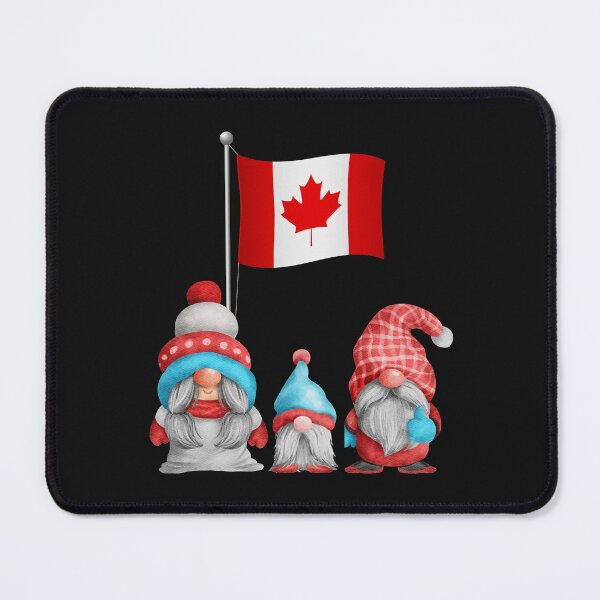 Item preview, Winter Gnomes with a Canada Flag! designed and sold by SighFly52.