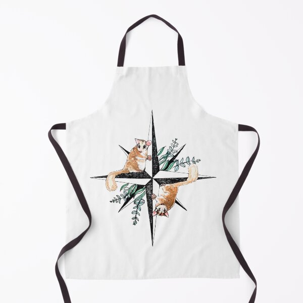 Item preview, Leadbeater possum compass designed and sold by Heidi Monsant.