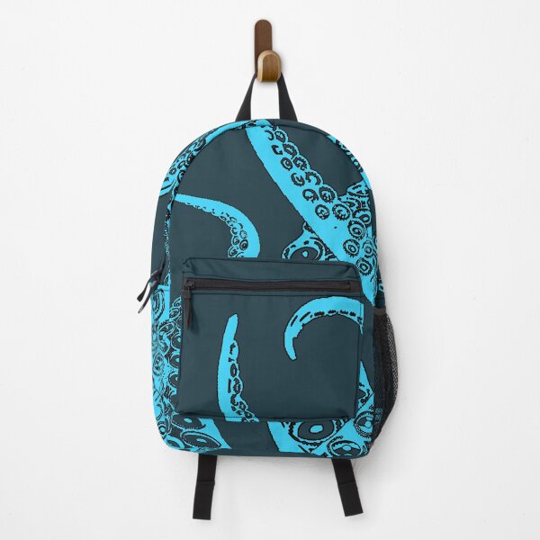 Item preview, Octopus Tentacles in Dark Turquoise background designed and sold by greenflashwear.