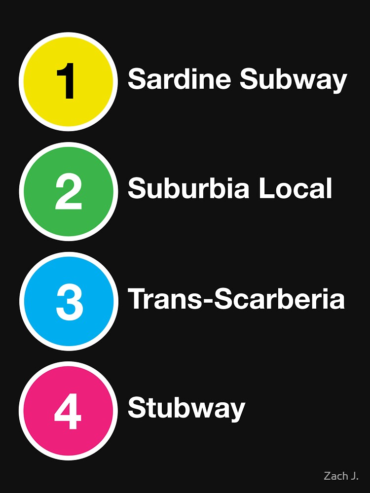 Thumbnail 7 of 7, Classic T-Shirt, TTC Parody Line Names designed and sold by ThatOtherZach.