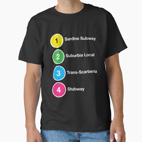 TTC Parody Line Names Classic T-Shirt