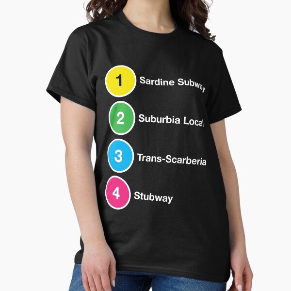 TTC Parody Line Names Classic T-Shirt