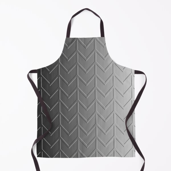 Item preview, Gray Gradient Geometric Chevron designed and sold by ColorPopArtBoutique.