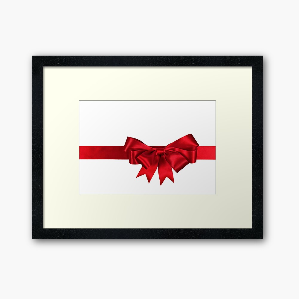 Christmas ribbon  Greeting Card for Sale by acaciagabriel