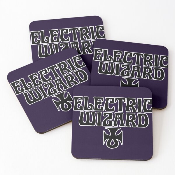Item preview, Electric Wizard Ankh Stoner Doom Metal Band name (BLACK WITH OUTLINE) designed and sold by TheSmartChicken.