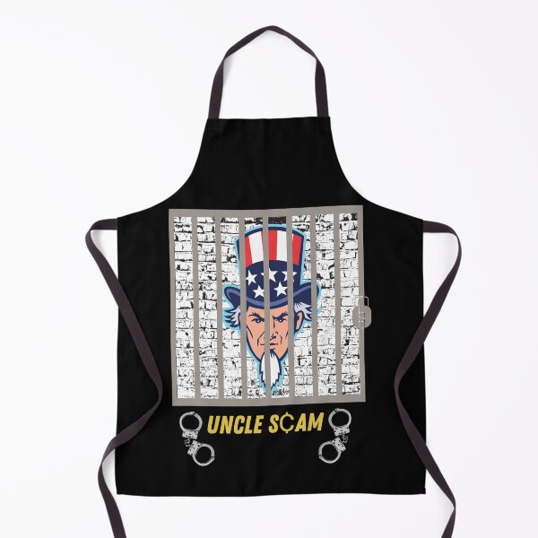 Item preview, Uncle SCAM in Prison designed and sold by Write-to-Rebel.