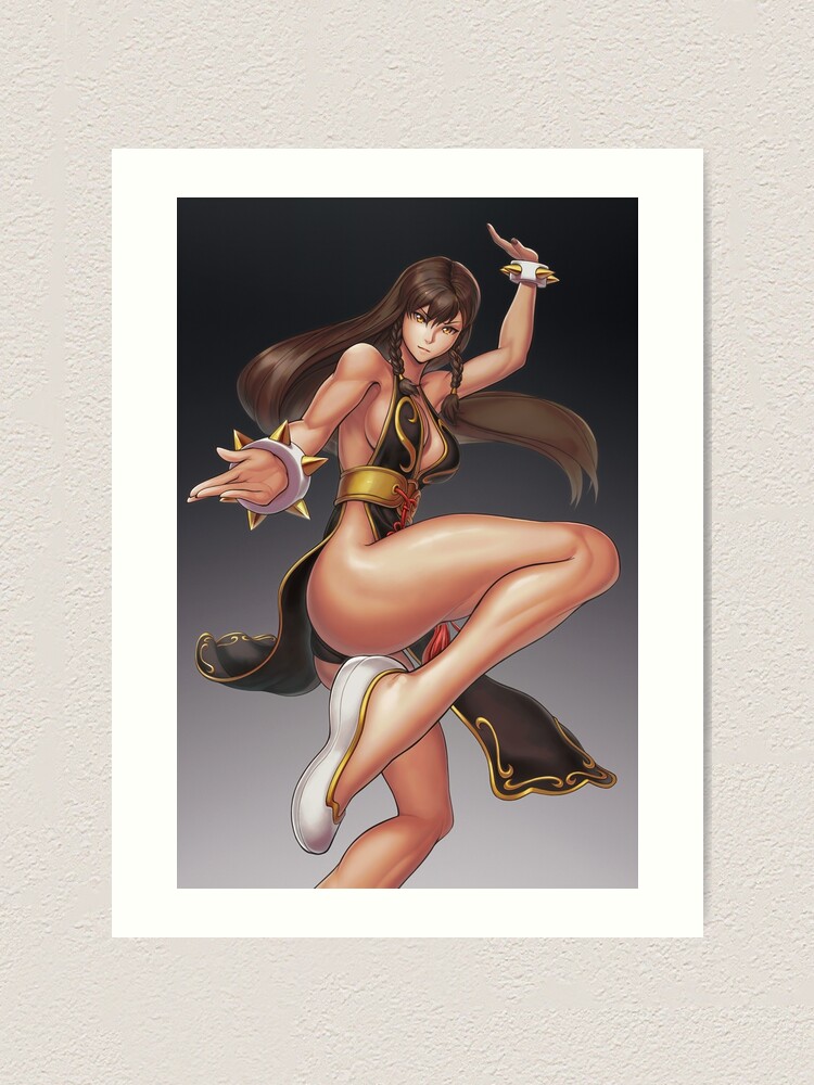 Chun Li fanart, had a hard time finding a design with a high