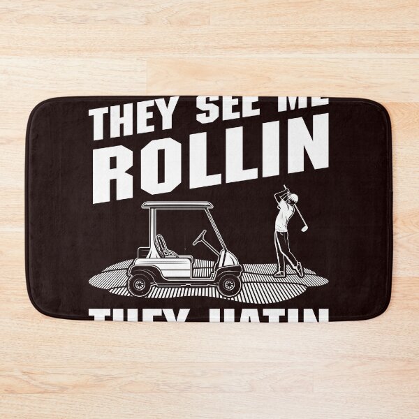 Item preview, They See Me Rollin , They Hatin' - Funny Golfing Tee designed and sold by StreetShirts1.