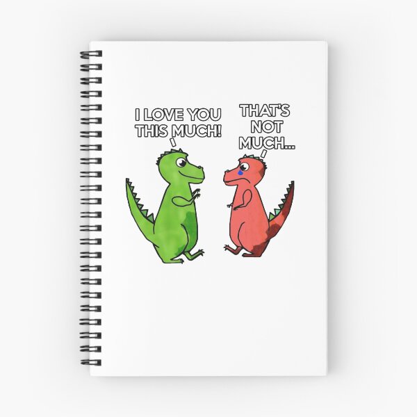 Artikelvorschau, Ich liebe dich so sehr! Lustiger T-Rex ließ Kleidung fallen entworfen und verkauft von MichaelAndrewLo.