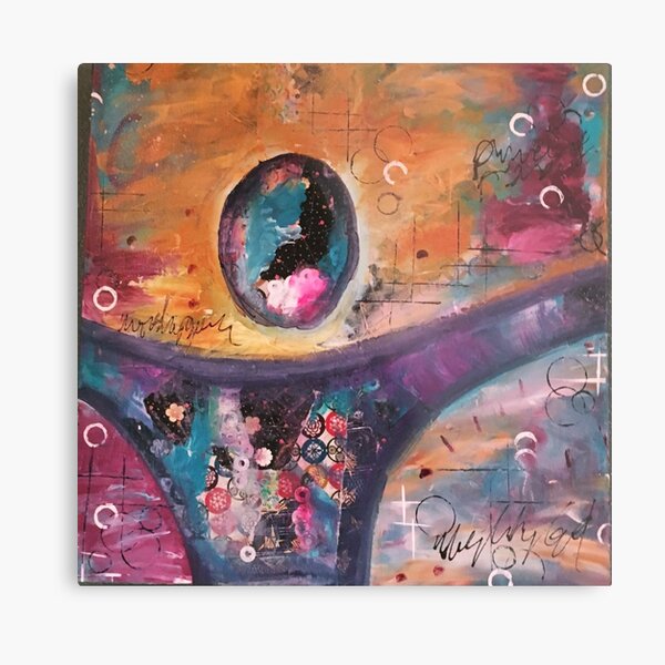 We are His Worshippers: Abandon Metal Print