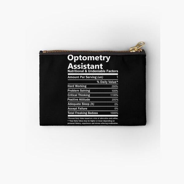 Item preview, Optometry Assistant T Shirt - Nutritional and Undeniable Factors Gift Item Tee designed and sold by oslandefren.