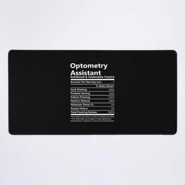 Item preview, Optometry Assistant T Shirt - Nutritional and Undeniable Factors Gift Item Tee designed and sold by oslandefren.