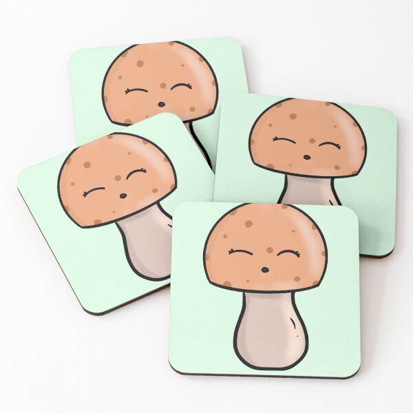 Item preview, Cute Orange Spotted Mushroom designed and sold by BioLushGraphics.