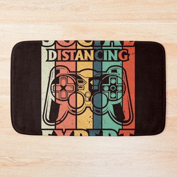 Item preview, Social Distancing Expert - Funny Gaming Tee designed and sold by StreetShirts1.