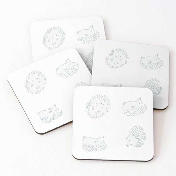 Item preview, Sage green Hedgehogs designed and sold by Abbygcarter.