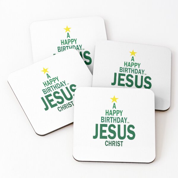 Item preview, Happy birthday Jesus Christ designed and sold by ellosmedicenale.