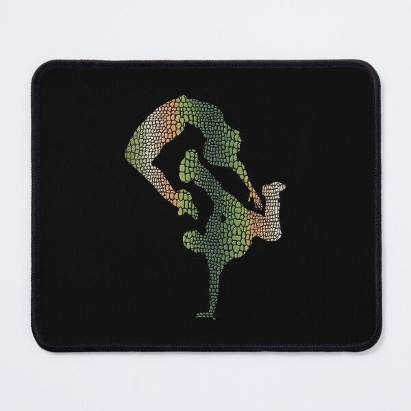 Item preview, BREAKDANCE SILHOUETTES - SNAKE LIZARD REPTILE TEXTURE designed and sold by KoolDsignsDANCE.