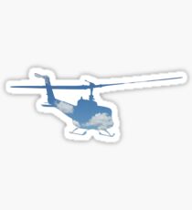 Helicopter Sky Sticker