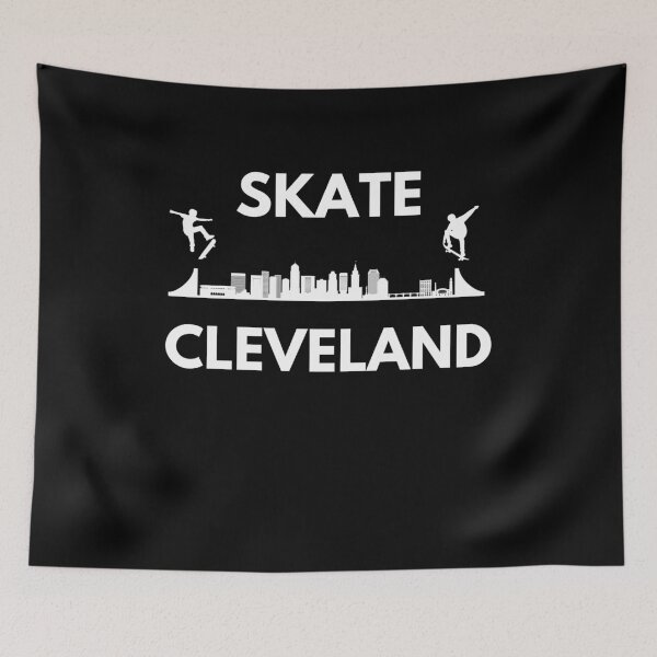 Item preview, Skate Cleveland Skateboard Fans Cleveland City Skaters  designed and sold by BadLatitude.