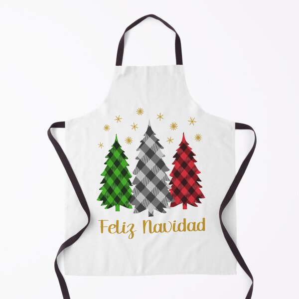 Item preview, Feliz Navidad Holiday Saying With Mexican Flag Colored Christmas Trees Pijamas Navideña Familiar designed and sold by Bad Kitty Designz.