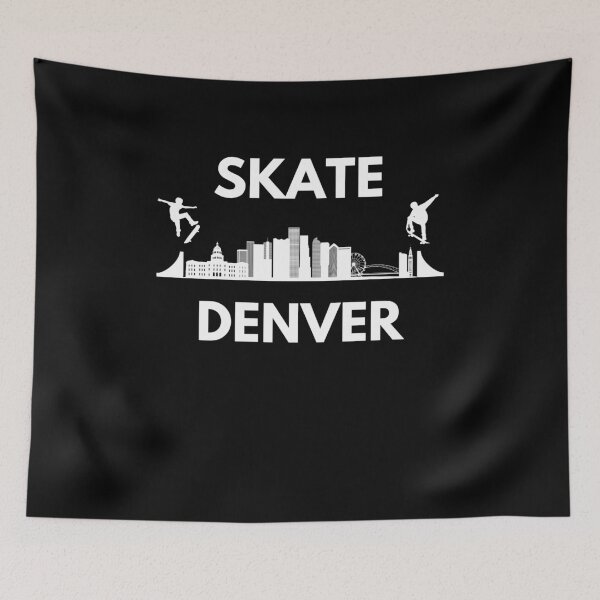 Item preview, Skate Denver Skateboard Fans Denver City Skaters  designed and sold by BadLatitude.