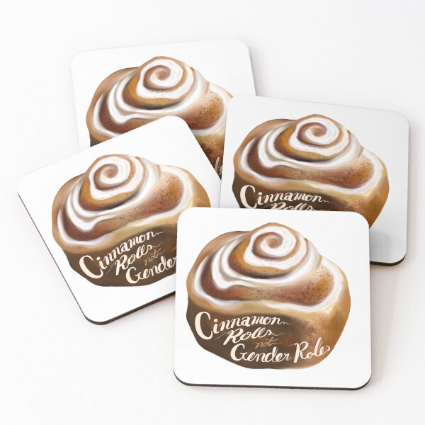 Item preview, Feminist Cinnamon Roll- Cinnamon Rolls, Not Gender Roles designed and sold by artbykojpg.