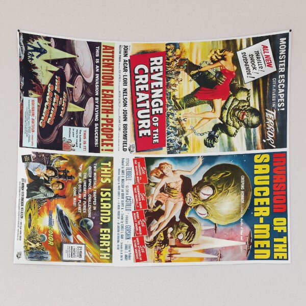 Artikelvorschau, Vintage Filmposter Kollektion Nr. 5 entworfen und verkauft von Rockett Graphics.