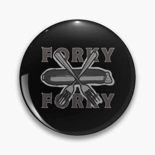 Item preview, Forky Forky on black designed and sold by CrowFriend.