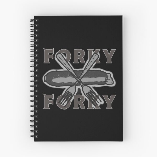 Item preview, Forky Forky on black designed and sold by CrowFriend.