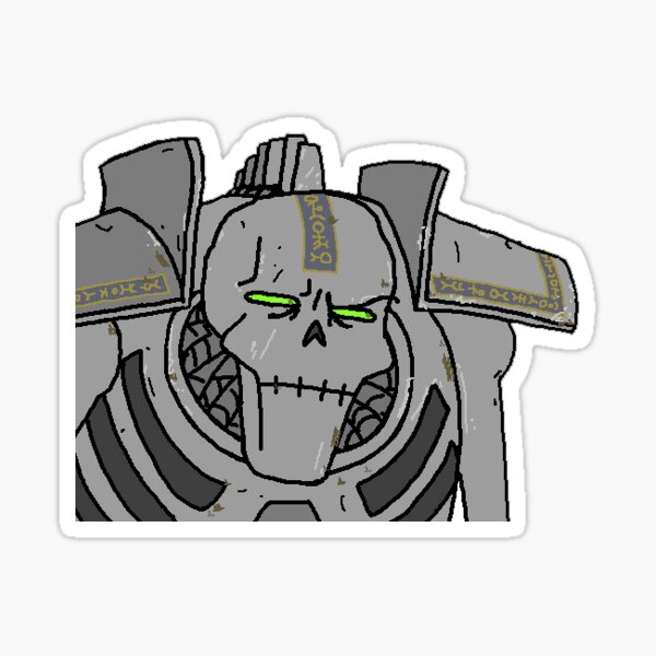 Necron Stare Sticker
