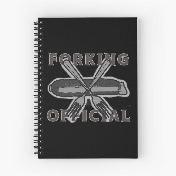 Item preview, Forking Official of Forky Forky on black designed and sold by CrowFriend.