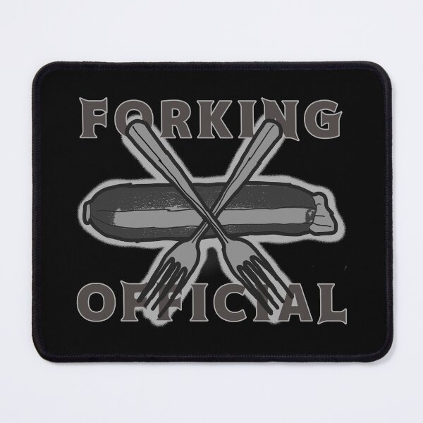 Item preview, Forking Official of Forky Forky on black designed and sold by CrowFriend.