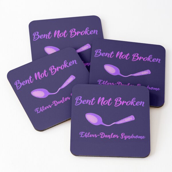 Item preview, Ehlers Danlos Syndrome - Bent Not Broken (spoon version) designed and sold by EmyBeeDesigns.