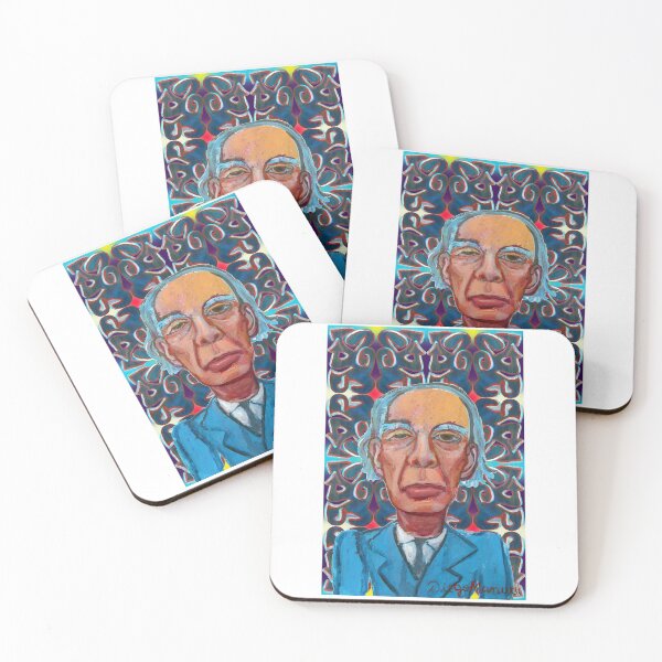 Item preview, Jorge Luis Borges designed and sold by Diego Manuel Rodriguez.