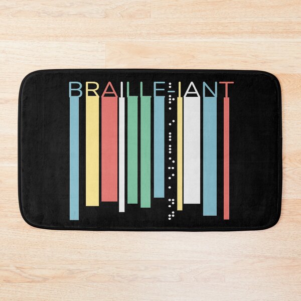 Artikelvorschau, Braille-iant Brilliant Retro-Farbpalette für Sehbehinderte entworfen und verkauft von tshirtworld.