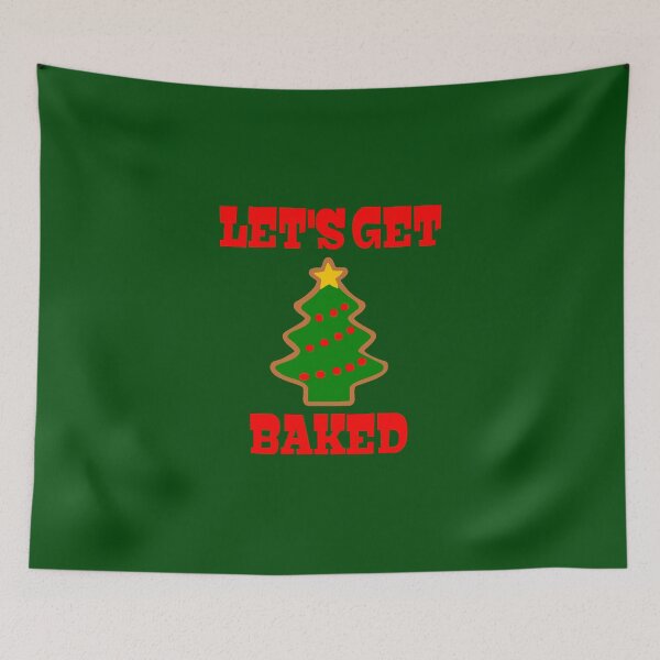 Item preview, Let's Get Baked Funny Chritmas  designed and sold by FlatSixGraphics.