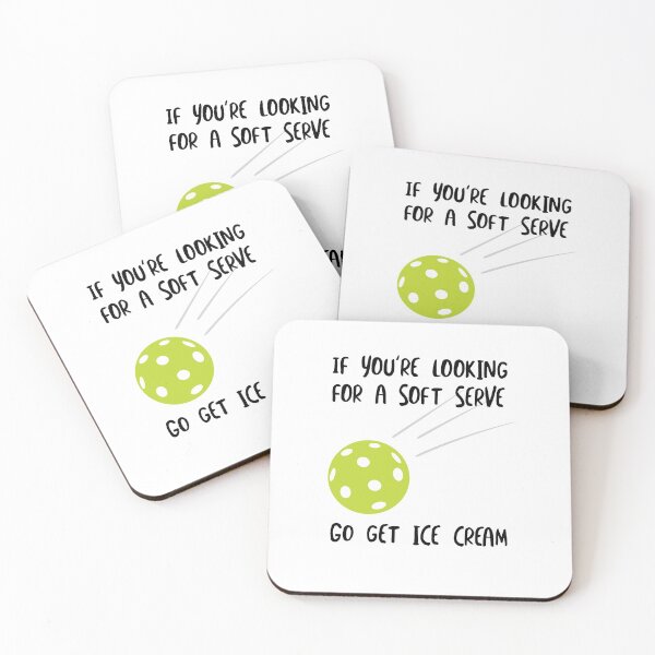 Item preview, Funny Pickleball Pun Soft Serve Ice Cream designed and sold by whyitsme.