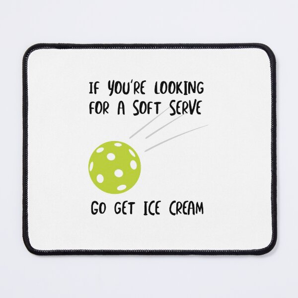 Item preview, Funny Pickleball Pun Soft Serve Ice Cream designed and sold by whyitsme.